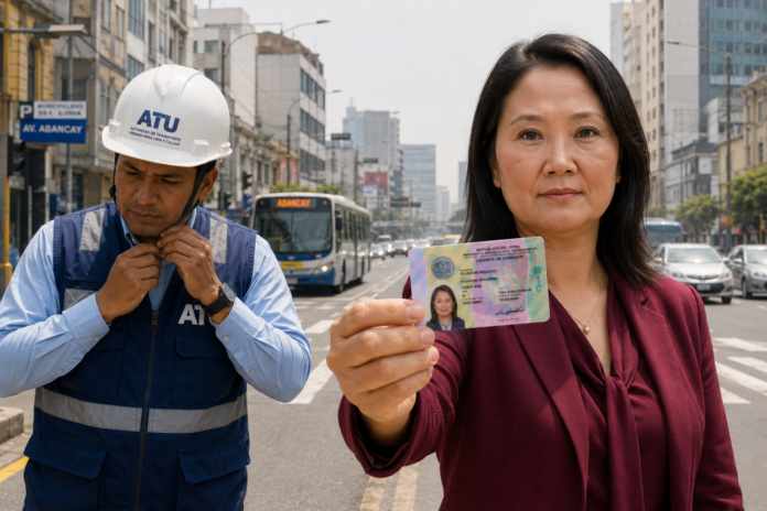 Keiko Fujimori plantea cambios en la ATU y el sistema de transporte, con propuestas que modificarían la fiscalización y regulación en Lima. Keiko Fujimori plantea cambios en la ATU y el sistema de transporte, con propuestas que modificarían la fiscalización y regulación en Lima.
