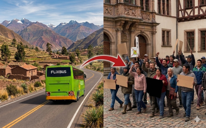 FlixBus busca entrar al Perú pese a cuestionamientos internacionales por su modelo de negocio, condiciones laborales y disputas regulatorias.